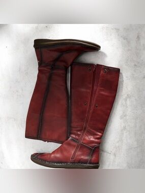 PIKOLINOS SPANISH DESIGN RED BOOTS